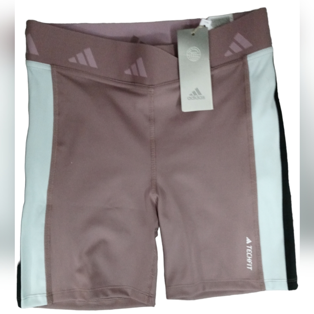 NWT ADIDAS HYPERGLAM TECHFIT SHORTS - Picture 1 of 5